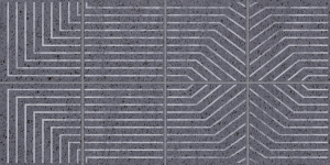 VitrA Stix Black Scored Decor Mix Matt 30x60