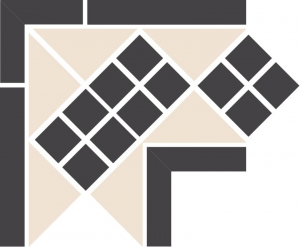 TopCer Octagon Corner Lisbon-1 Stand 21.5x21.5