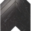 Atlas Concorde Marvel Stone Nero Marquina Chevron Wall 30.5x25