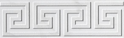 Fap Roma Greca Statuario Listello 8x25