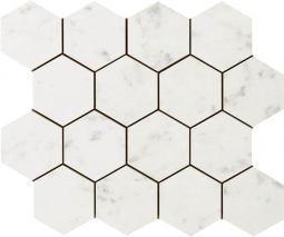 Impronta Italgraniti Lux Experience Statuarietto Mosaico Esagona Fade 26x30