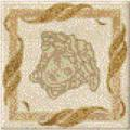 Versace Palace Gold Angolo Foglia Levigato Almond 9.8x9.8