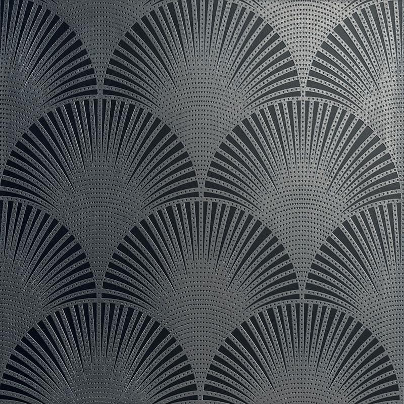 Petracers Swing Pavone Silver Sterling Su Nero Mat 60x60