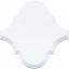 Adex Renaissance Arabesco Biselado Snow Cap 15x15