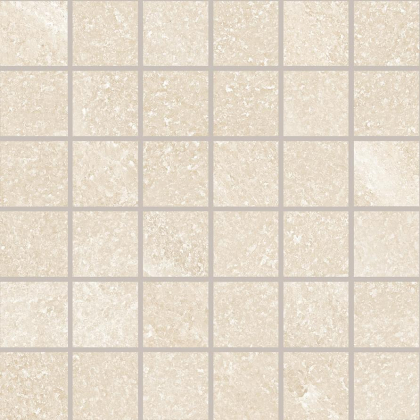 Provenza Salt Stone Mosaico 5x5 Sand Dust Naturale 30x30