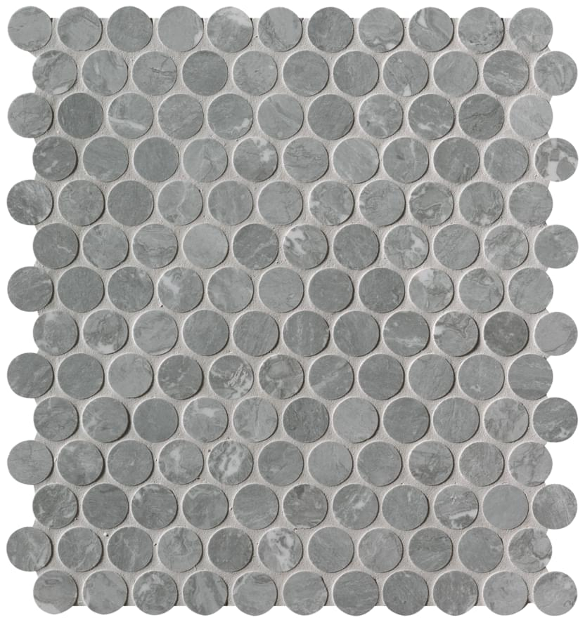 Fap Roma Diamond Grigio Superiore Round Mosaico 29.5x32.5