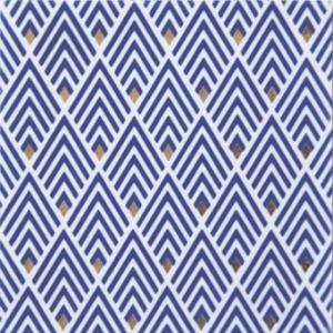 Diffusion Doremail Wagami Aeka Bleu Et Or 10x10
