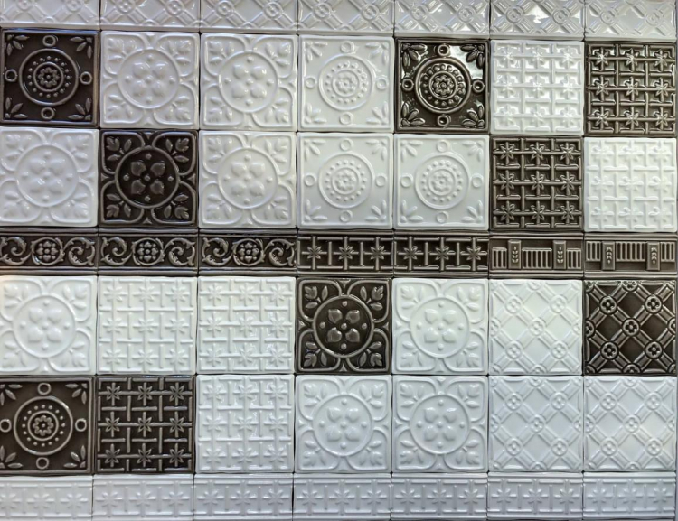 Diffusion Metro London Decor Piccadilly Circus Blanc 13x13