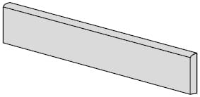 Versace Greek Battiscopa Molato Beige 8x80