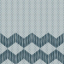 Mutina Tape Zigzag Half Blue 20.5x20.5