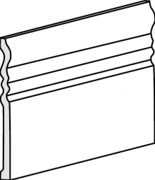 Tonalite Diamante Battiscopa Verdone 12x15