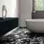 Floor Gres BW Marble Black Naturale 6 mm Rett 160x320