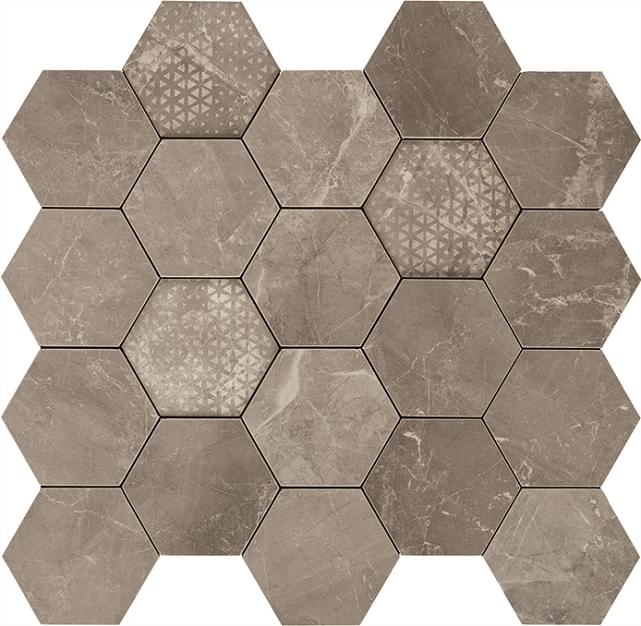 Piemme Valentino Majestic Hexagon Supreme Grey Lev 34x36
