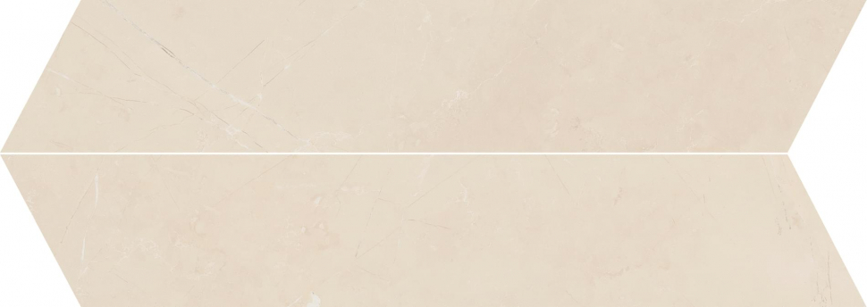 Panaria Trilogy Chevron Moon Beige Soft Rect 10x60