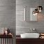 Lea Ceramiche Waterfall Brick Silver Flow Lapp 30x60