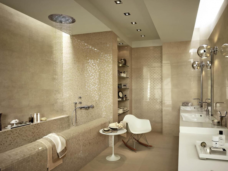 Marazzi Stonevision Listello Travertino 5x32.5