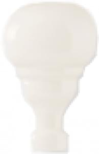 Ceramiche Grazia Boiserie Angoli Esterno Parete Bianco Craquele 3x6