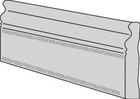 Versace Marble Battiscopa Marrone 15x58.5