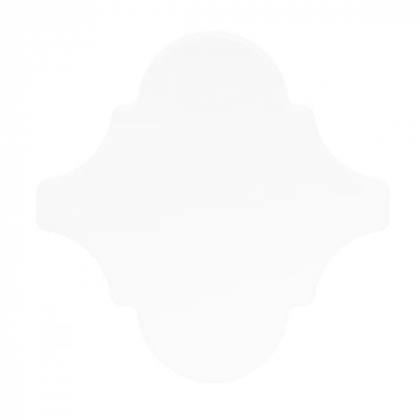 Adex Renaissance Arabesco Liso Blanco Z 15x15