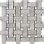 Impronta Italgraniti Lux Experience Grigio Versilia Mosaico Basketwave Fade 30x30