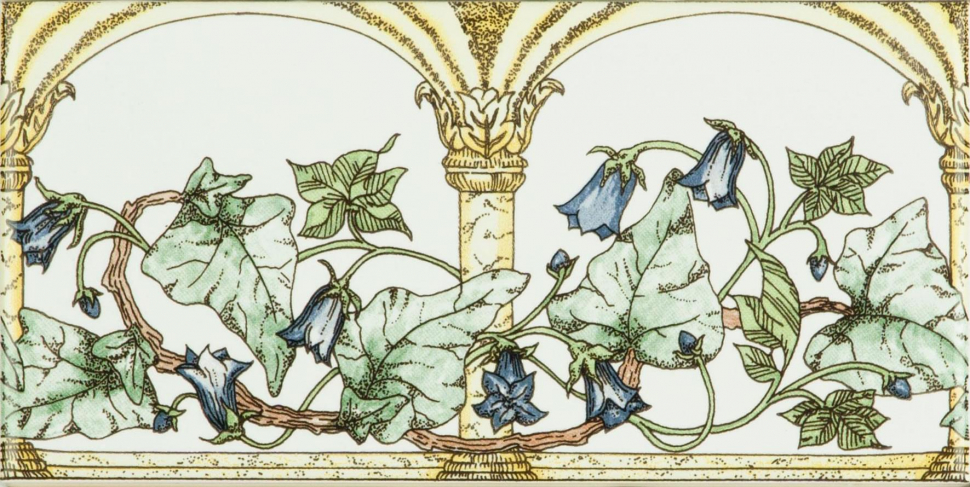 Original Style Artworks Brilliant White Arch And Ivyblue 7.5x15.2