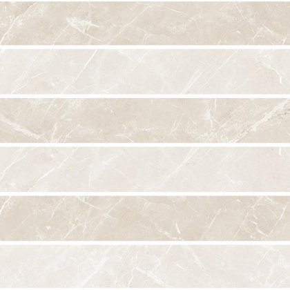 Cerim Elemental Stone White Dolomia Mosaico Tessere 3D Naturale 30x30