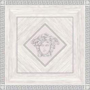 Versace Villa Rosone Ziricote Bianco-Oro Naturale 117.2x117.2