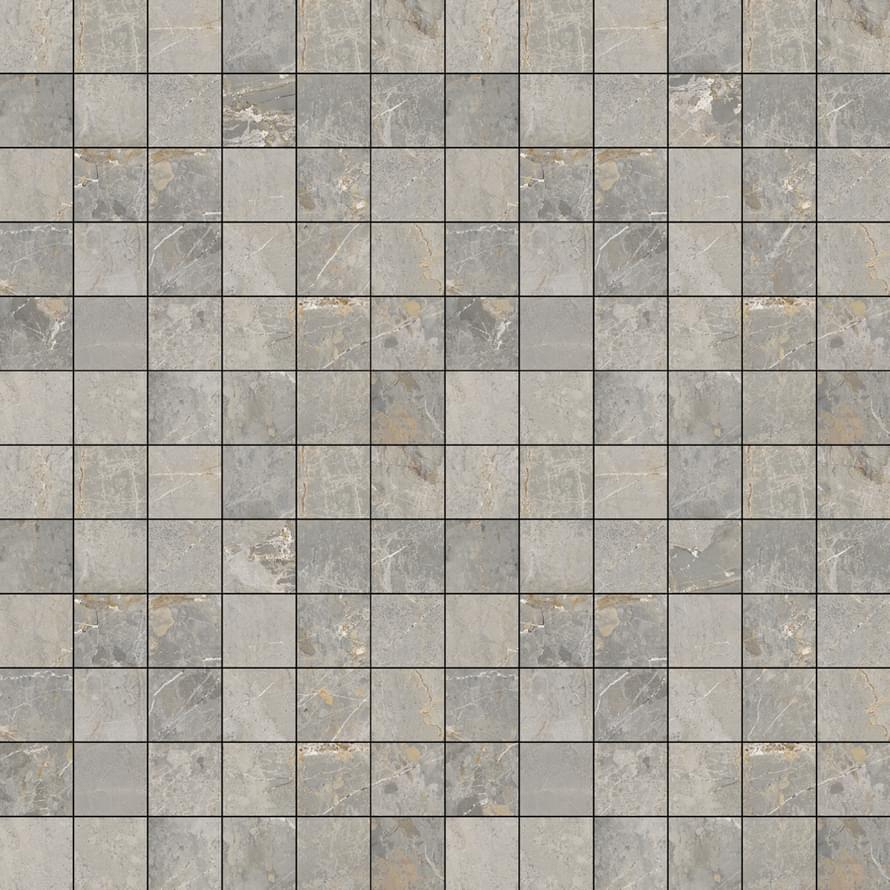 Aparici Dstone Ash Lekue Brillo Mosaico 2.5x2.5 29.75x29.75