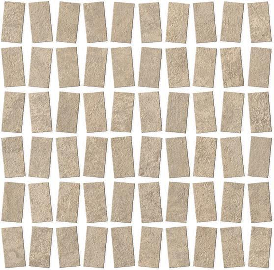 Atlas Concorde Raw Sand Mosaico Castle 29x29.2