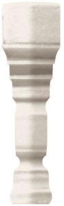 Ceramiche Grazia Epoque Angoli Terminale Deco Beige Ivory Matt 2x12