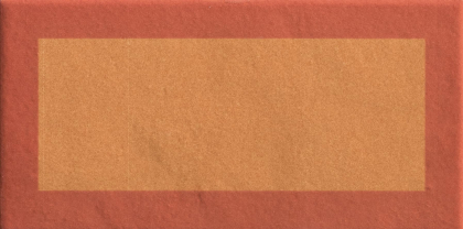 Mutina Mattonelle Margherita Frame Terracotta 20.5x10.1