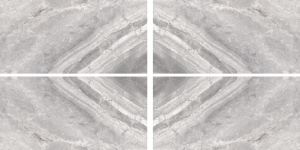 Cerdomus Supreme Book Match Silver Levigato Set 4 Pcs 120x240