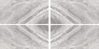 Cerdomus Supreme Book Match Silver Levigato Set 4 Pcs 120x240