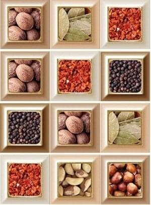 Absolut Keramika Monocolor Biselado Cube Warm Kitchen 10x30