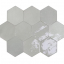 Wow Zellige Hexa Grey 10.8x12.4