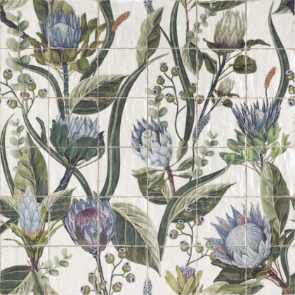 Mainzu Livorno Mural Protea Set 36 Pcs 120x120