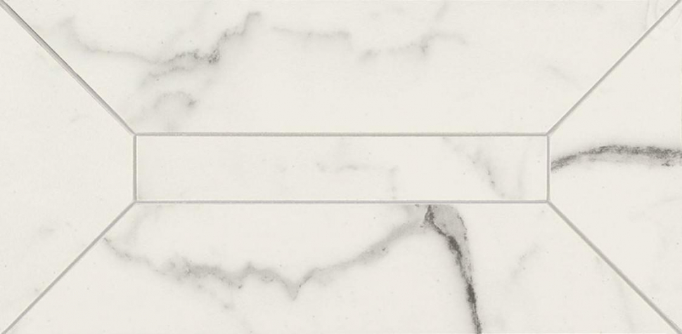 Marazzi Allmarble Statuario Listone 3D Lux 15x30