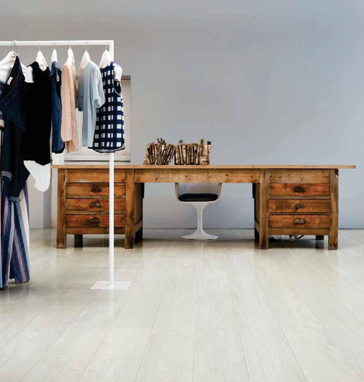 Floor Gres Greentech Chalk Naturale Modulo Listello Sfalsato 16.05x48.15
