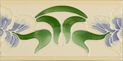 Original Style Artworks Colonial White Madonna Border 7.6x15.2