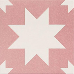 Mainzu Fired Star Pink 20x20