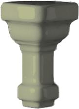 Ceramiche Grazia Essenze Angoli Esterno Parete Capit. Pino 3x7.5