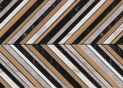 Fap Roma Diamond Mosaico Spinato 25.5x29.5