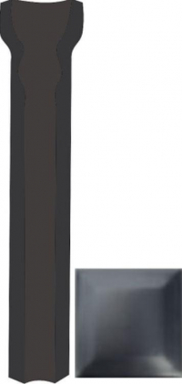 Diffusion Metro Paris Special Angle Interieur Plinthe Lilloise Navy Mat 101 2.5x15