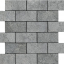La Fabbrica Jungle Stone Muretto Silver 30x30