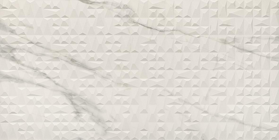 Provenza Bianco D Italia Decoro Diamante Arabescato Rett 59x118