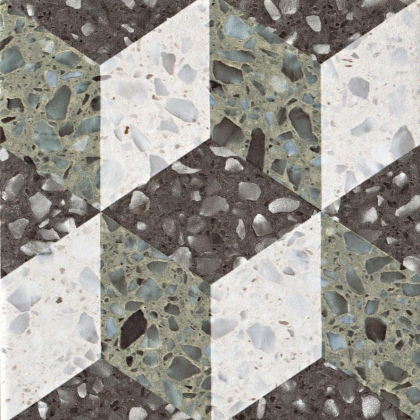 Serenissima Cir Venezia Rialto Verde 20x20