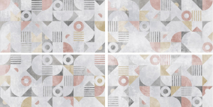 Laparet Etnis Узор Светло-Серый 30x60