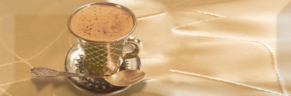 Absolut Keramika Monocolor Biselado Decor Coffee Gold C 10x30