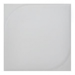 Wow Essential Leaf L White Matt 25x25