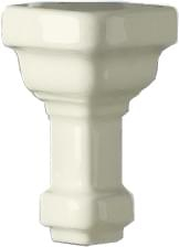 Ceramiche Grazia Essenze Angoli Esterno Parete Capitello Felce 3x7.5